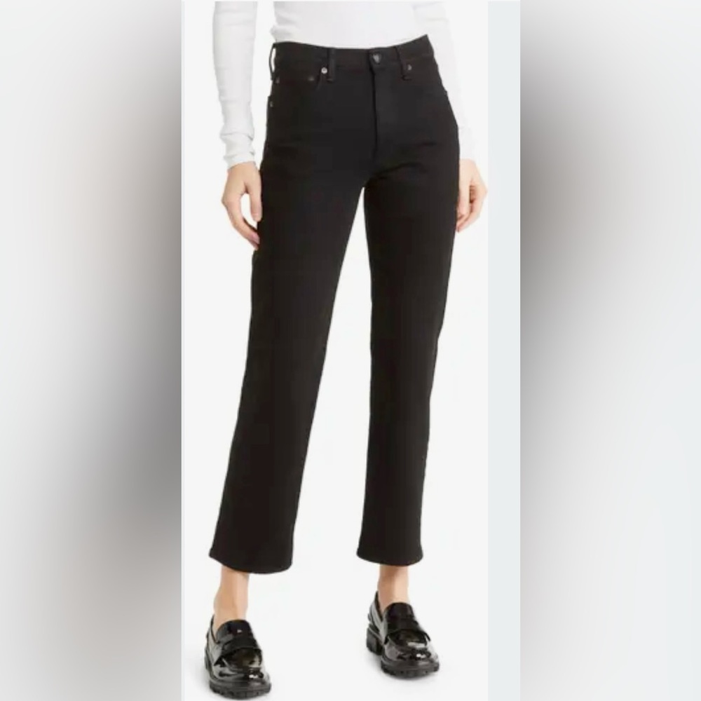Rag & Bone Harlow Mid Rise Straight Leg